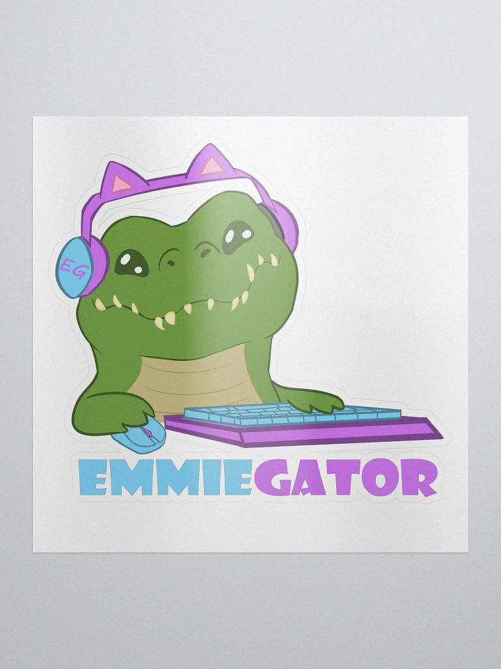 [EmmieGator] Logo Stickers! product image (1)