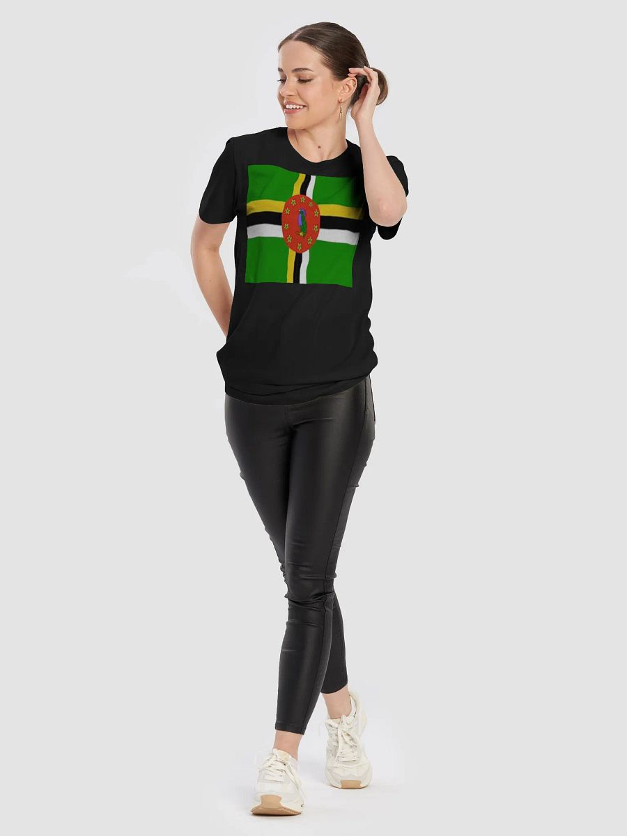 Exclusive Unisex Dominica Flag Graphic Tee by Graphic Grove - Supersoft Cotton product image (10)
