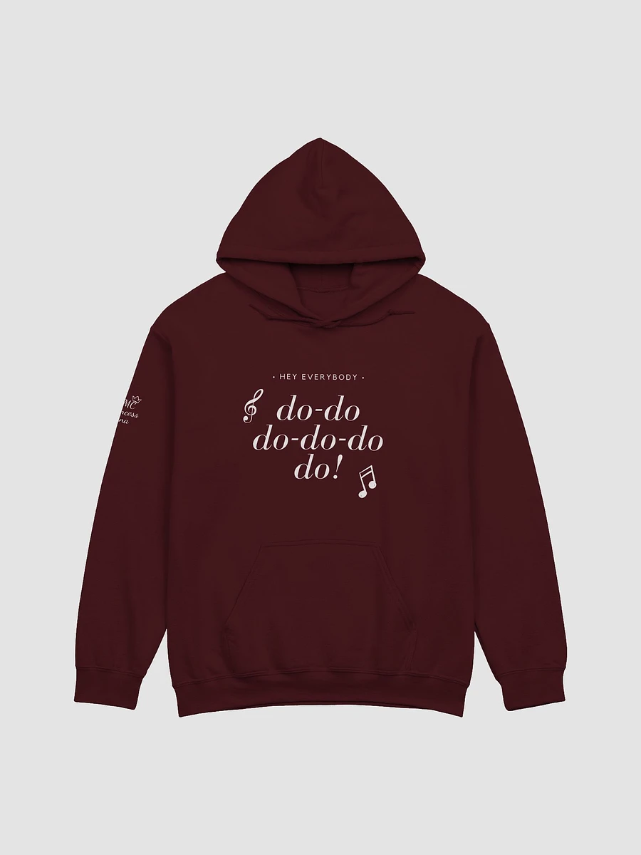 Hey everybody...HOODIE - White text product image (9)