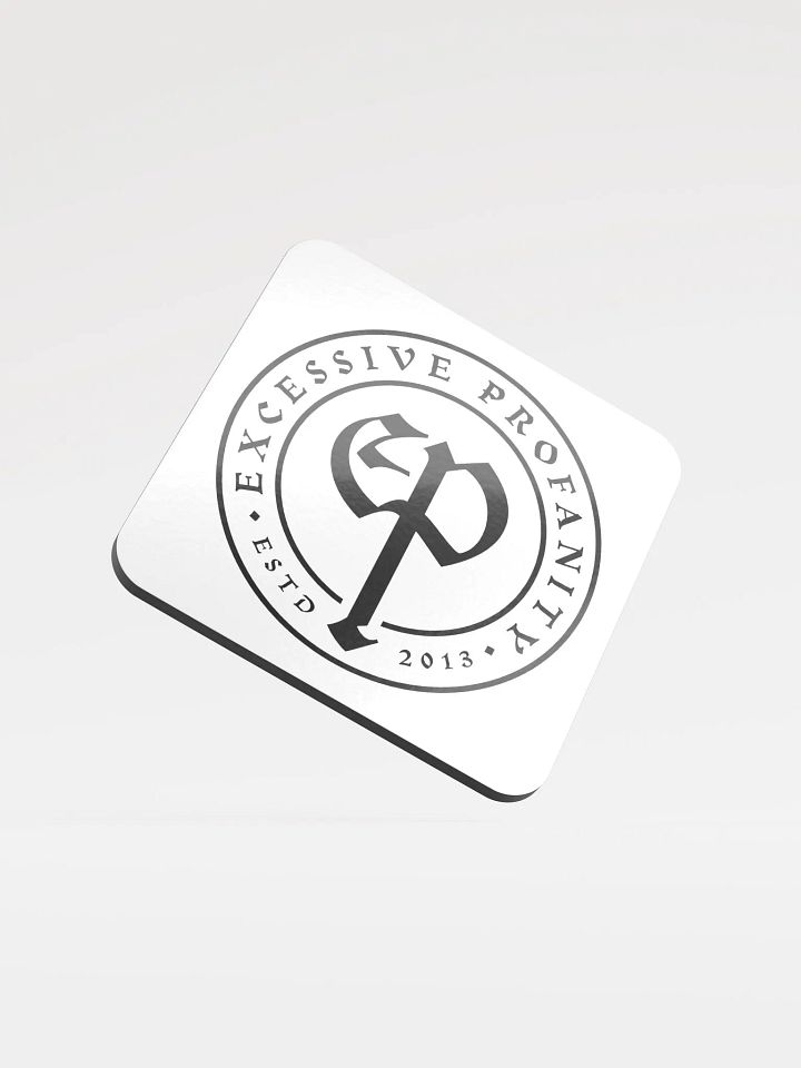 Executioner's Axe Glossed Cork Coaster (White) product image (1)