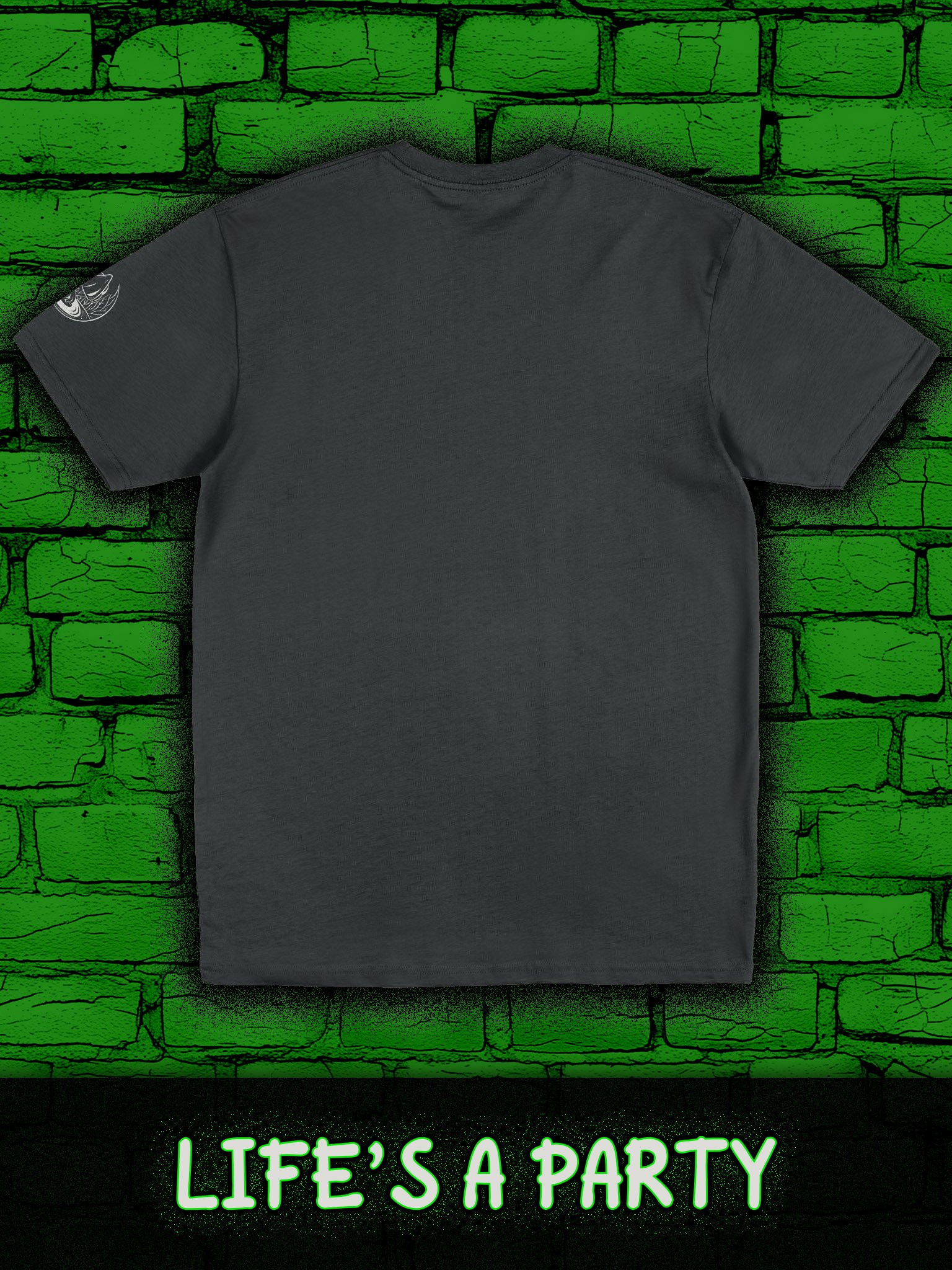 LIFE'S A PARTY JUST ADD MUSHROOMS Men's Premium Heavyweight Tee product image (3)