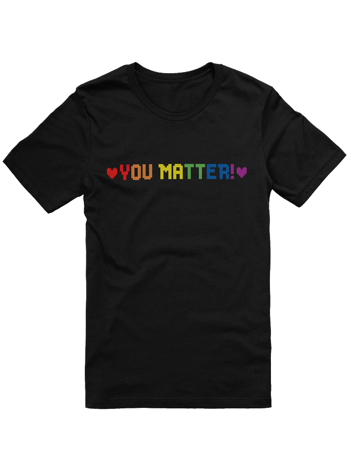 You Matter Pixel Pride Tee product image (1)