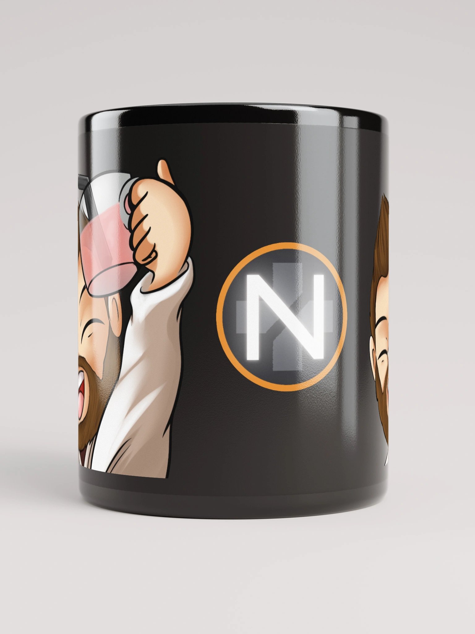 Cheers! Mok (zwart) product image (5)