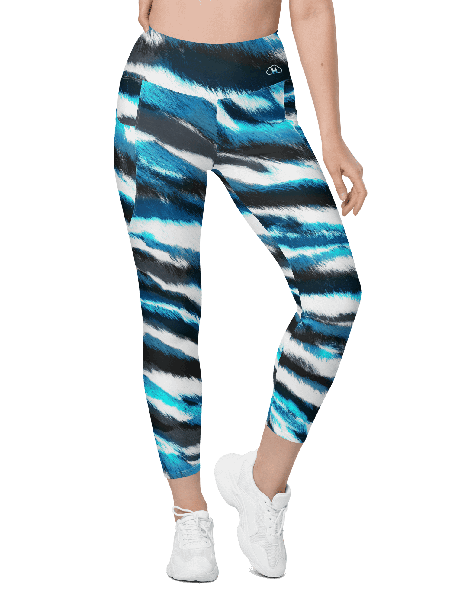 Animal Blue-Leggings with pockets product image (12)