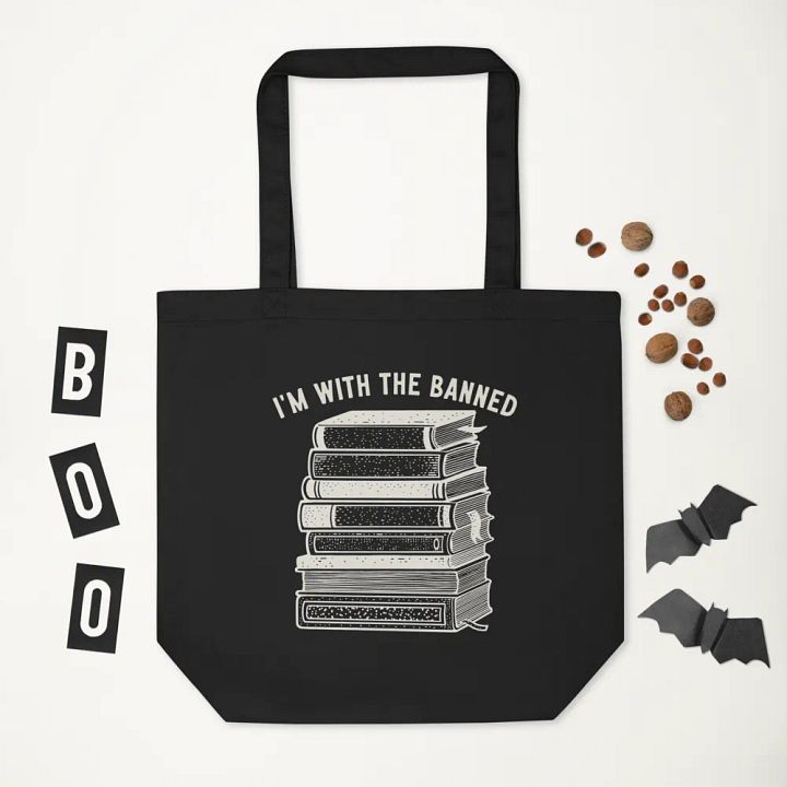 i'm with the banned black tote product image (2)