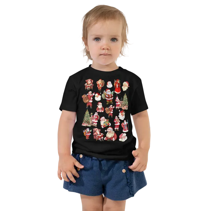 Santa Collage Toddler T-Shirt product image (1)