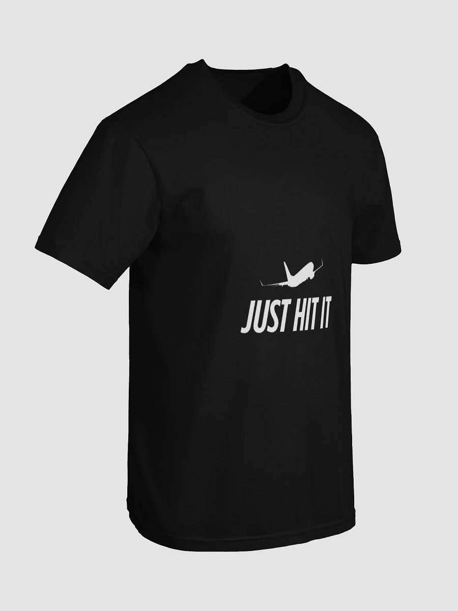 Just Hit it || Black T shirt product image (7)