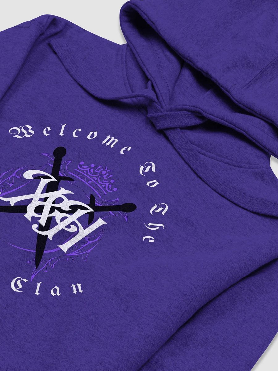 'Welcome To The Keksdose Clan' Unisex Hoodie - Purple product image (3)