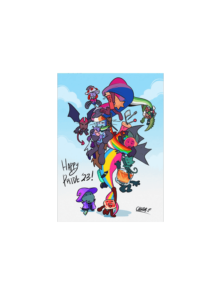 Objectified Pride 2023 Poster product image (1)