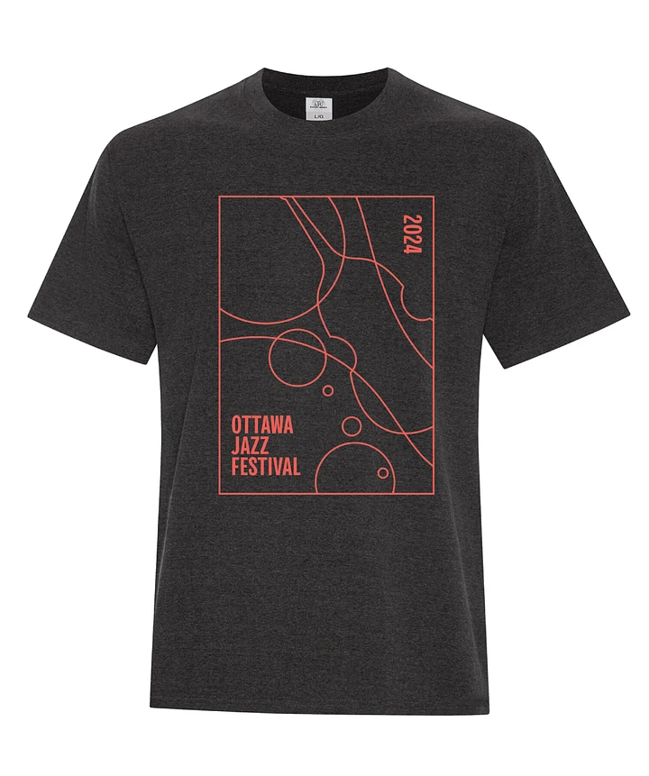 Ottawa Jazz Festival 2024 T-Shirt Grey/Orange product image (1)