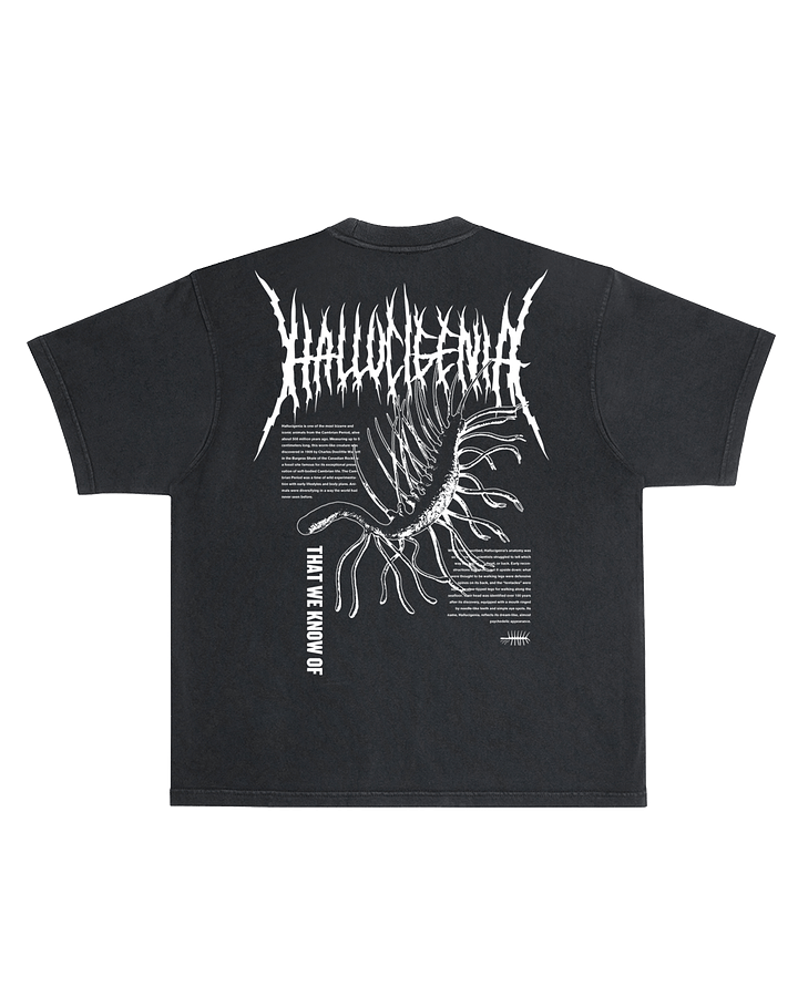 Hallucigenia Tee- Black product image (2)