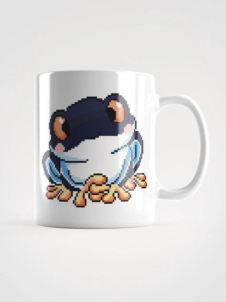 Black Rip the Frog White Glossy Mug product image (2)