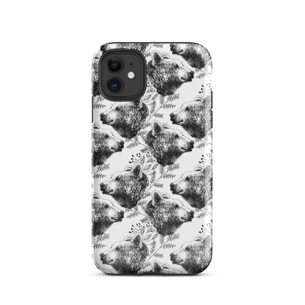 Bear Heads Full Print Tough Case for iPhone product image (24)