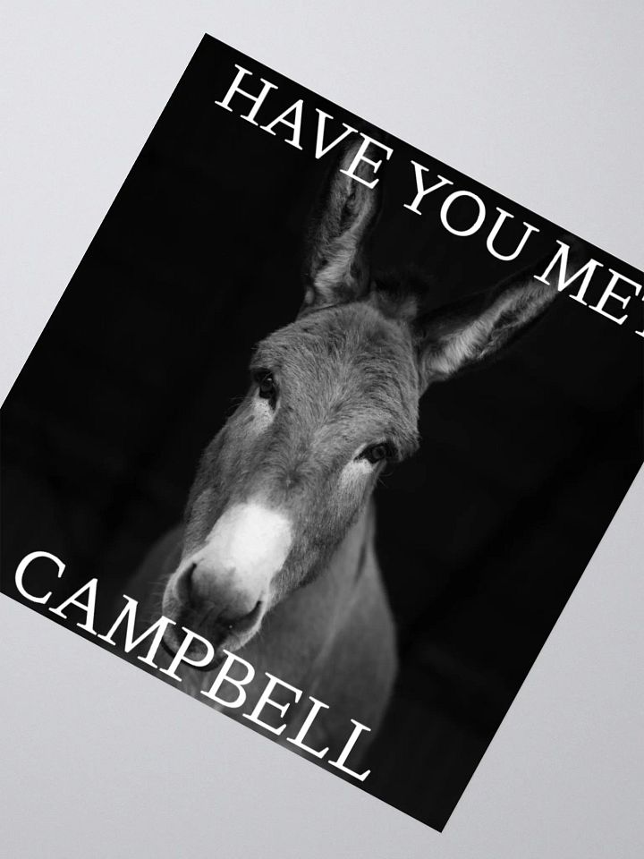 Have you met Campbell Sticker product image (6)