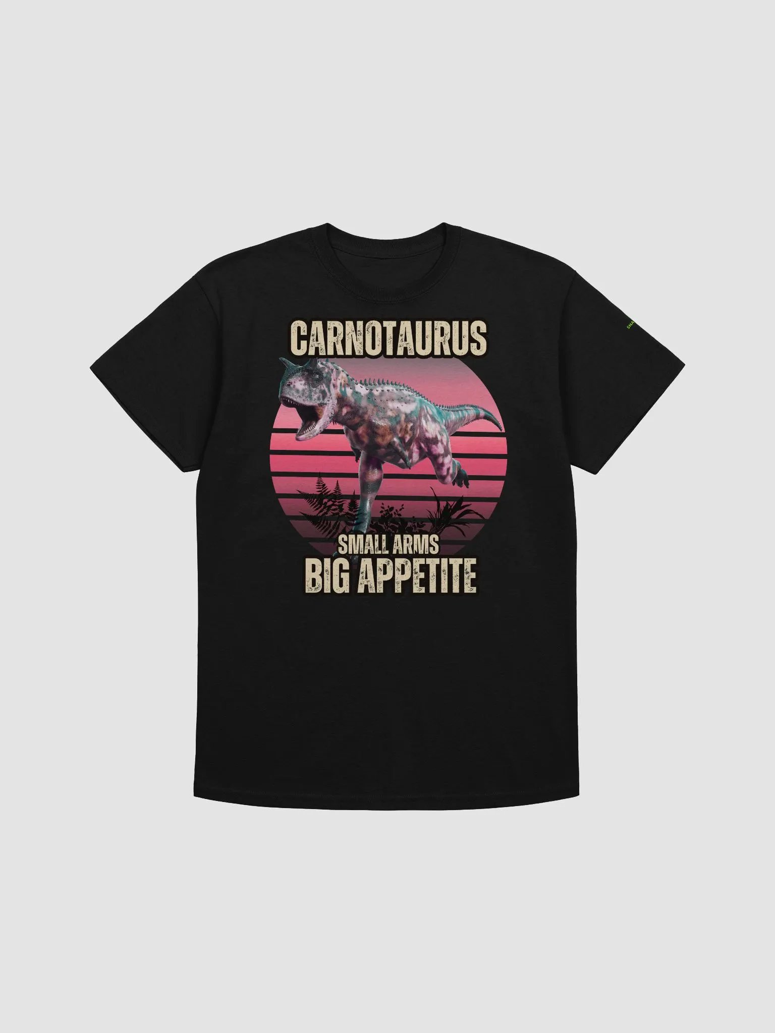 Carnotaurus - Cool Retro Dinosaur Shirt product image (7)