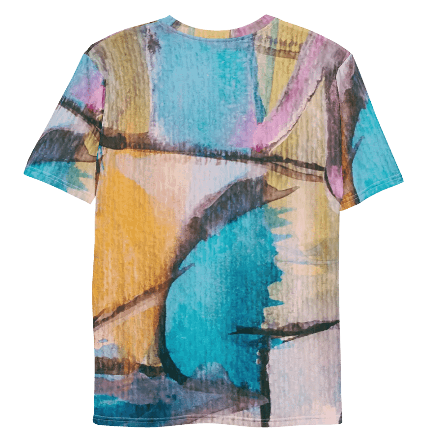 original watercolour painting on tshirt product image (9)