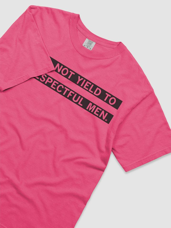 I Will Not Yield To Disrespectful Men Shirt product image (2)