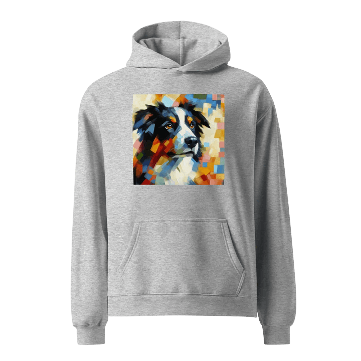 Geometric Dog Abstract Hoodie product image (1)