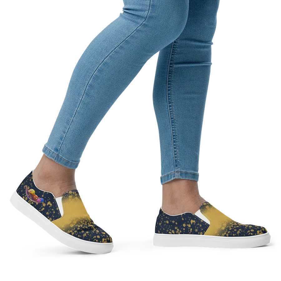 Flying Nurbs - Women's Slip-On Canvas Shoes product image (2)
