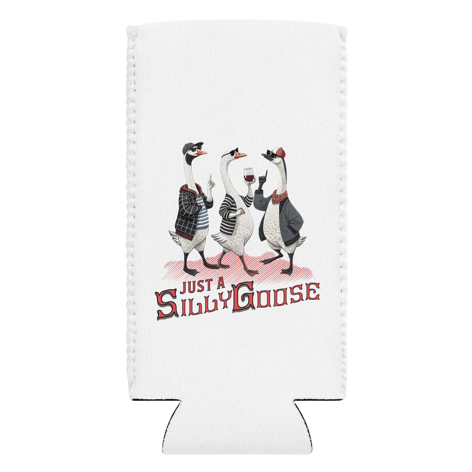 Just A Silly Goose Quirky Can Cooler product image (2)