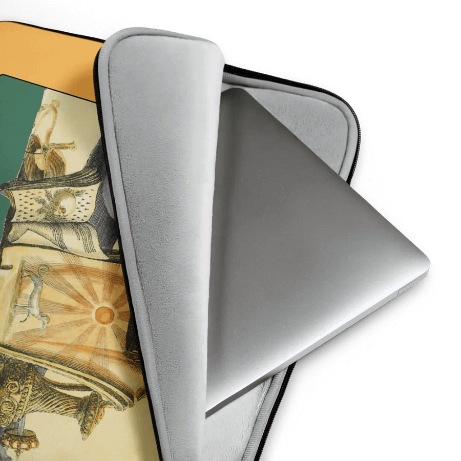 Laptop cover, Omnia mea- dog version product image (3)