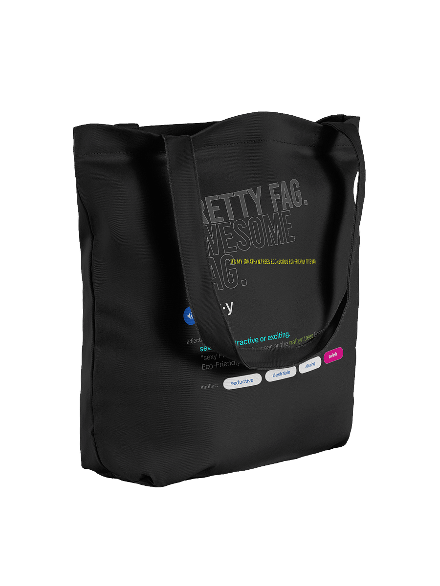 The @nathyn.trees Econscious Eco-Friendly Tote Bag in Black product image (4)