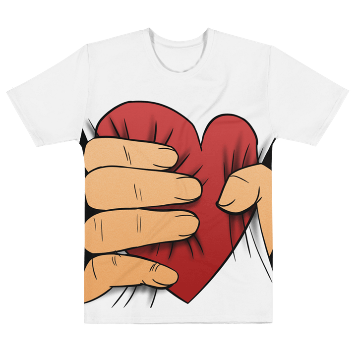 Big Heart Squeeze (white shirt / white skin tone) product image (1)