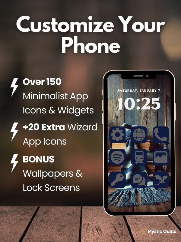 Ravenclaw Minimalist App Icon Pack for Phones and Tablets product image (3)