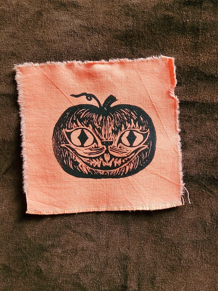 Pumpkin Fabric Patch product image (1)