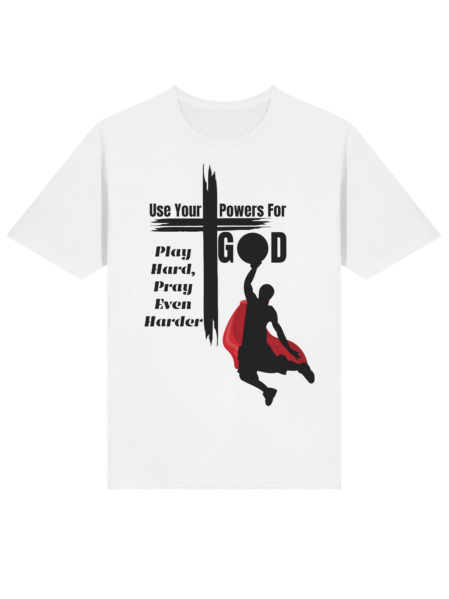 Use your powers for God - Marvel at His Goodness, Christian Superhero T-Shirt product image (3)