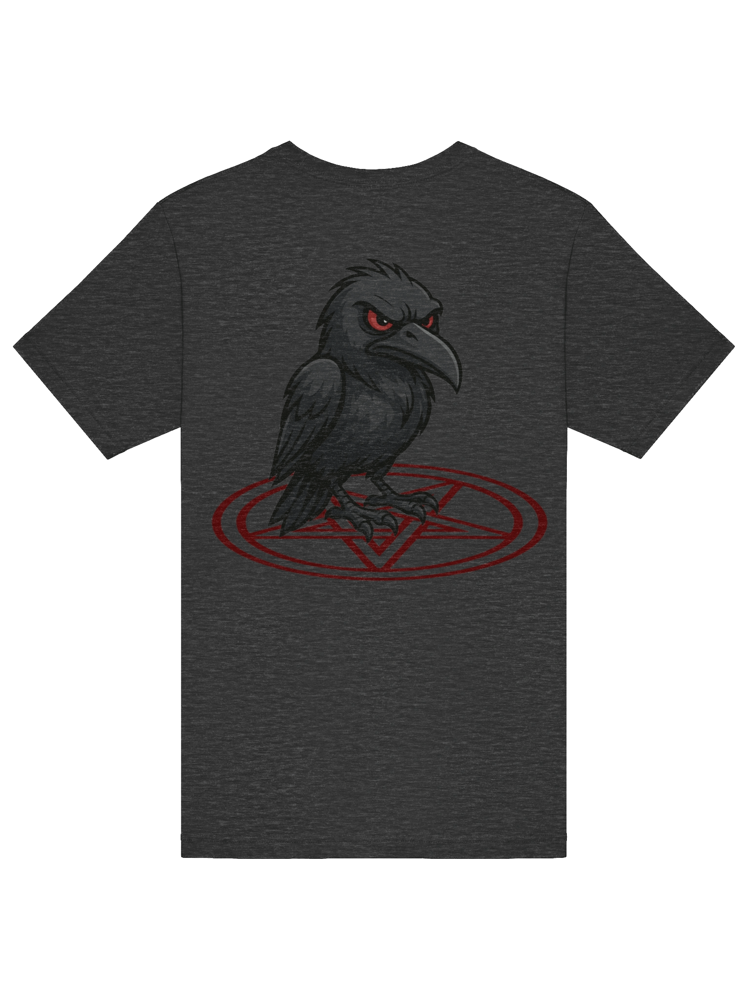 Raven Tee (Black Heather) product image (6)