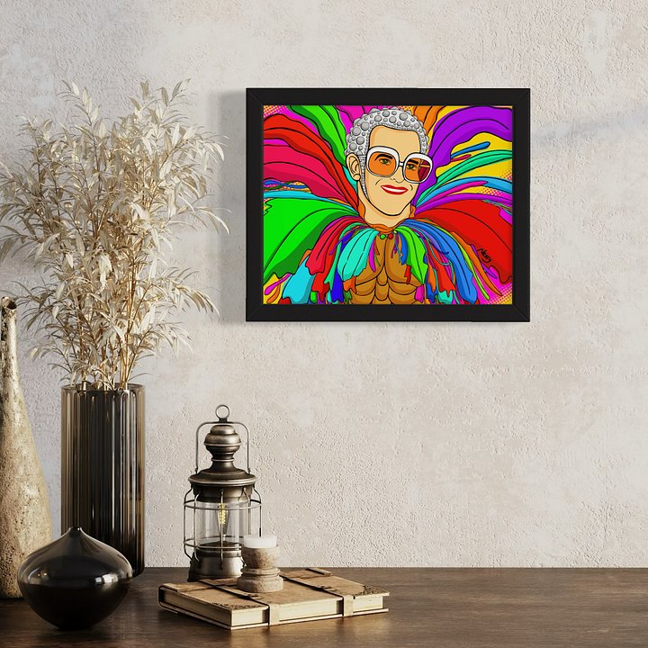 ICON SERIES - Elton (Framed Matte Print) product image (2)