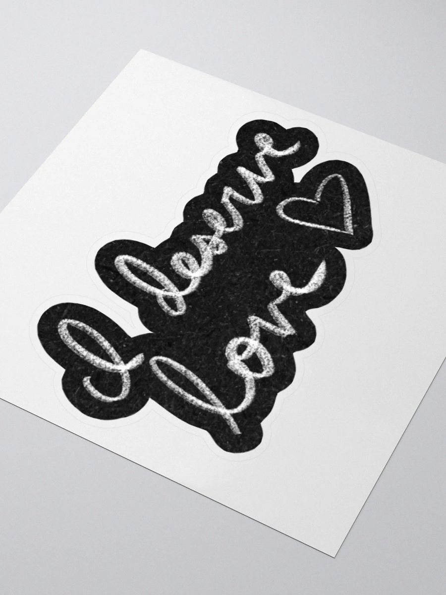 I Deserve Love Sticker product image (6)