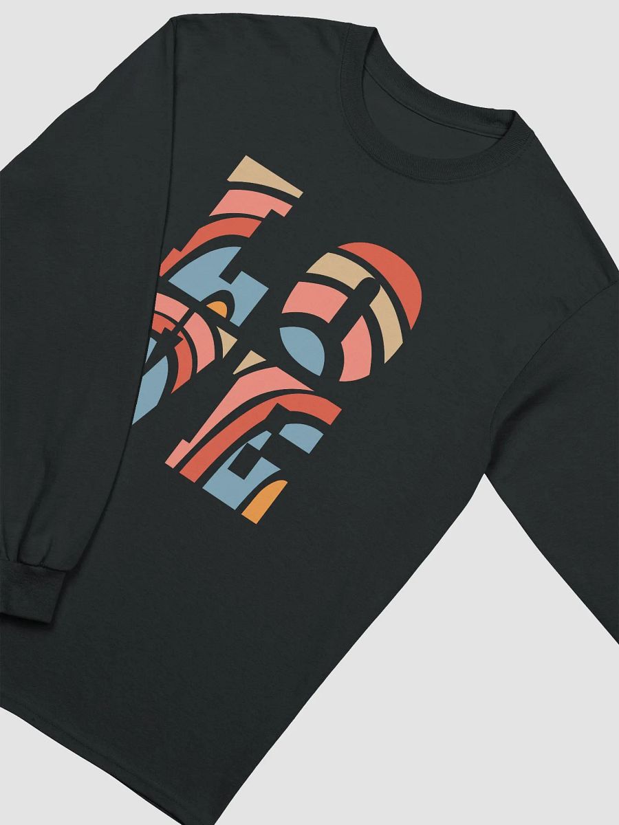 retro Love logo sweatshirt colorful design product image (8)