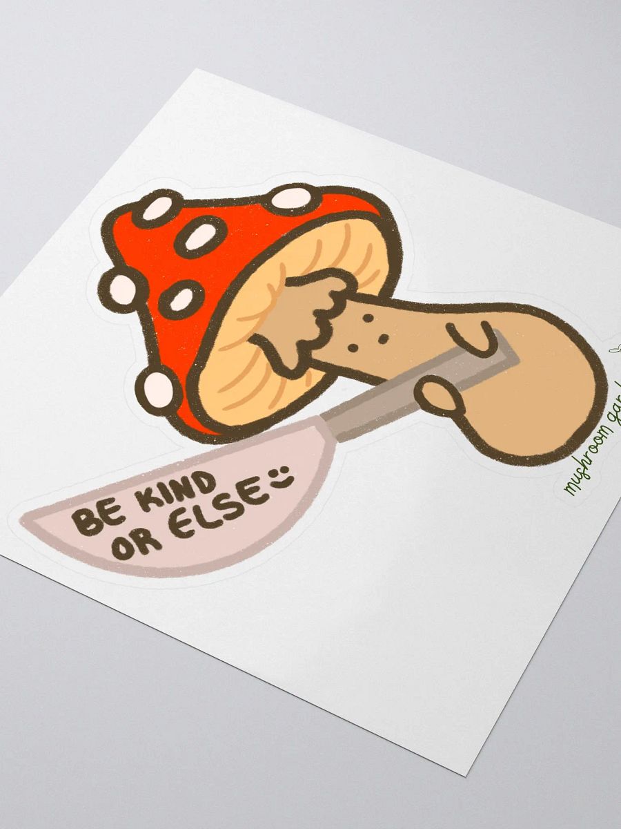 BE KIND OR ELSE STICKER product image (3)