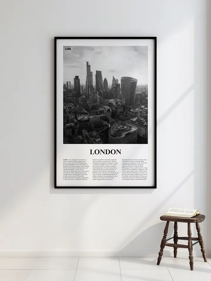 London 03 Newspaper Poster product image (2)