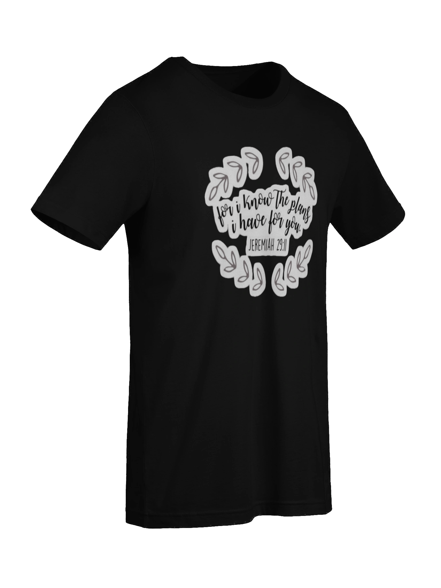Jeremiah 29:11 Leaf Motif Tee product image (92)
