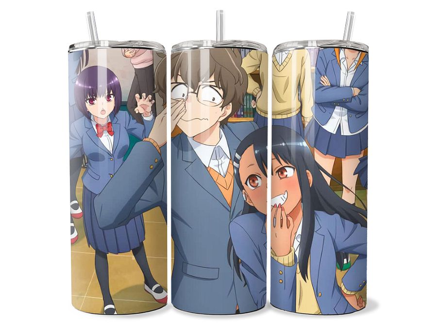 Nagatoro & Friends 20 oz Tumbler – Playful Mischief Edition product image (1)