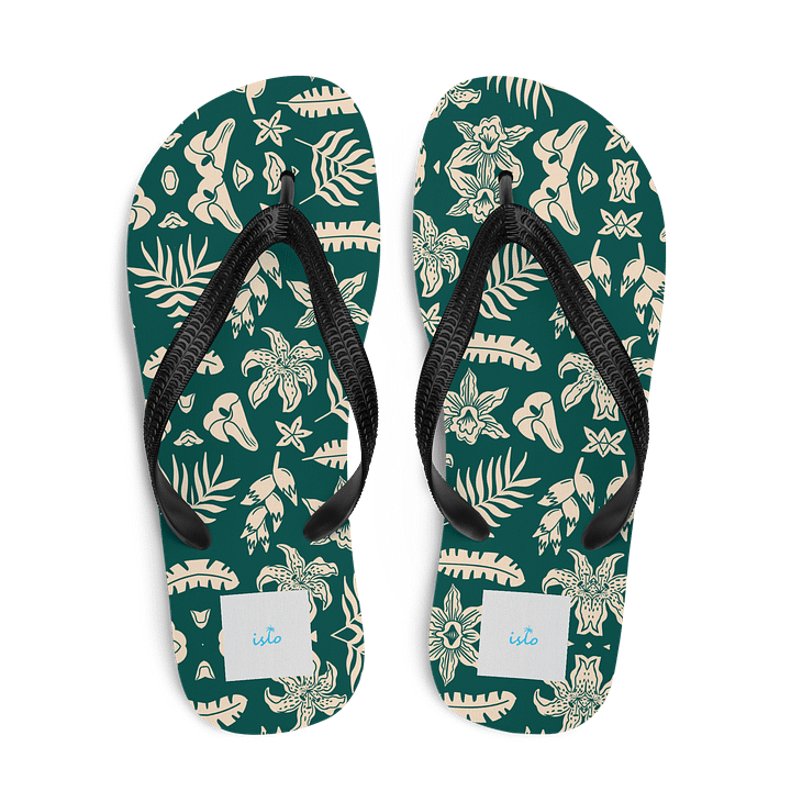 Tropical Breeze Leaf Flip-Flops product image (2)