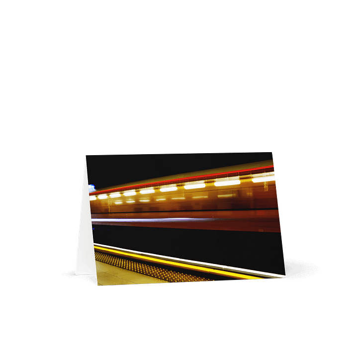 London Underground Travel (Greeting Card) product image (1)