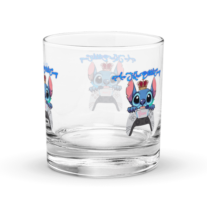 Royal Gamer Rocks Glass product image (2)