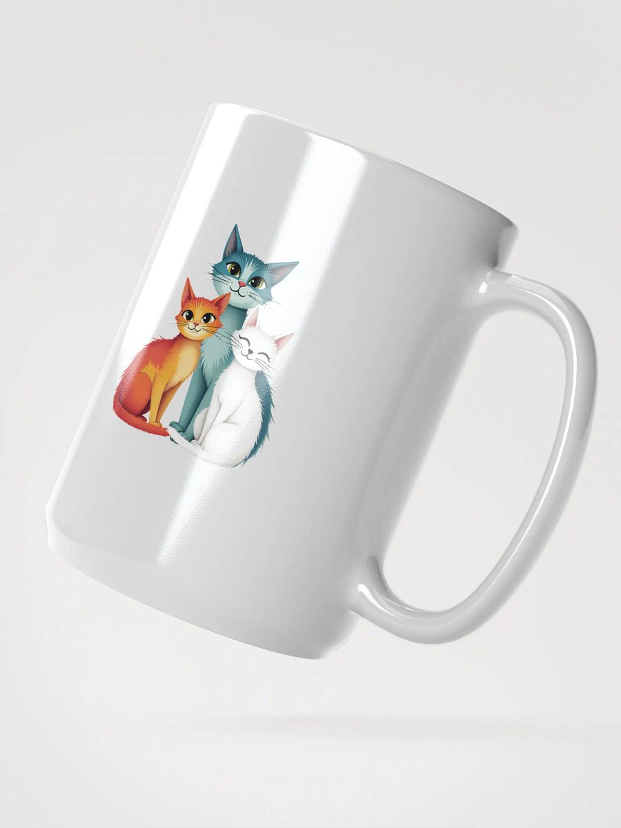 Triangular Harmony Cat Mug product image (2)