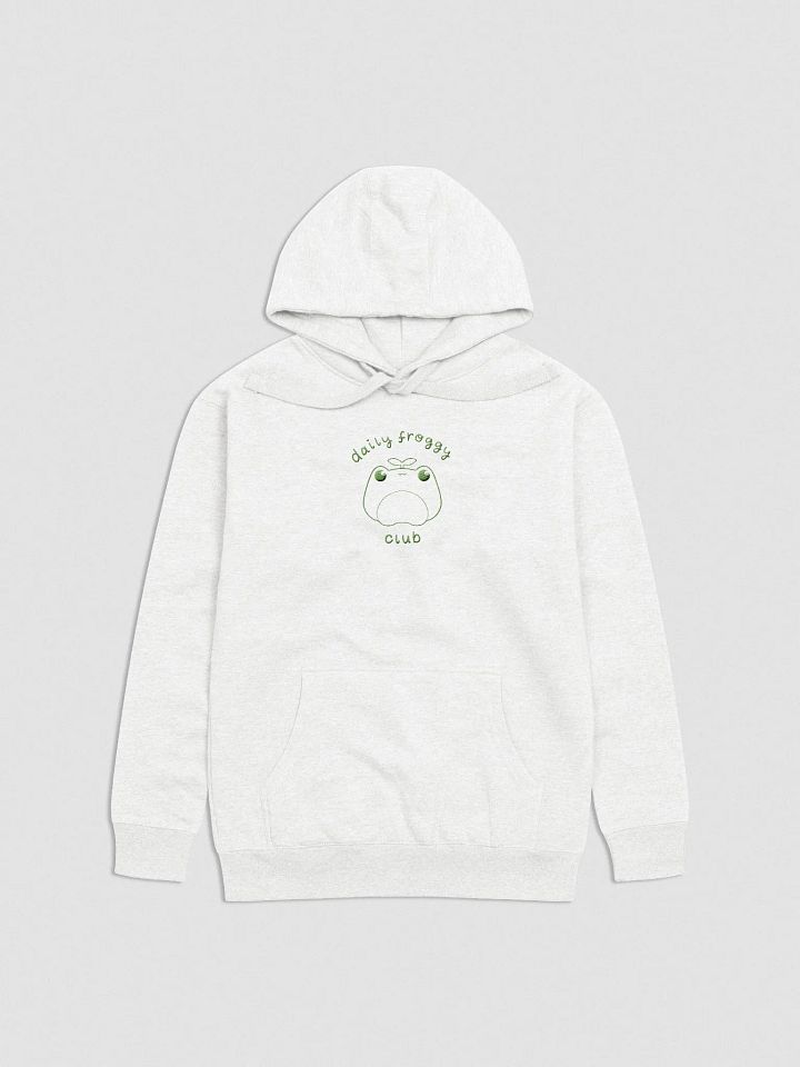 Daily Froggy Club Embroidered Hoodie product image (1)