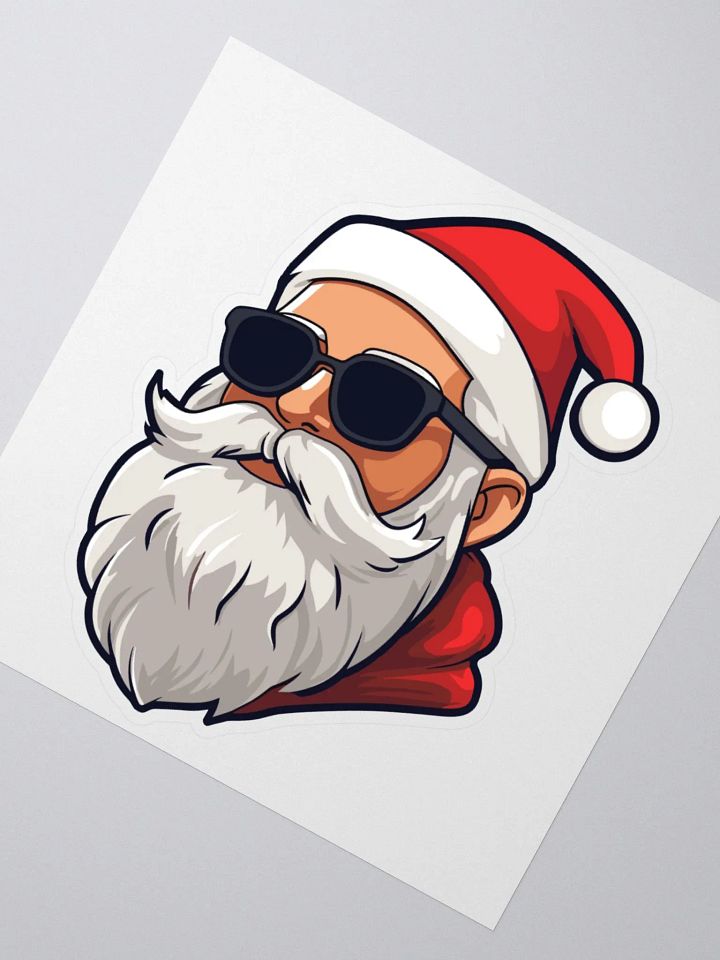 Cool Claus Sticker product image (2)