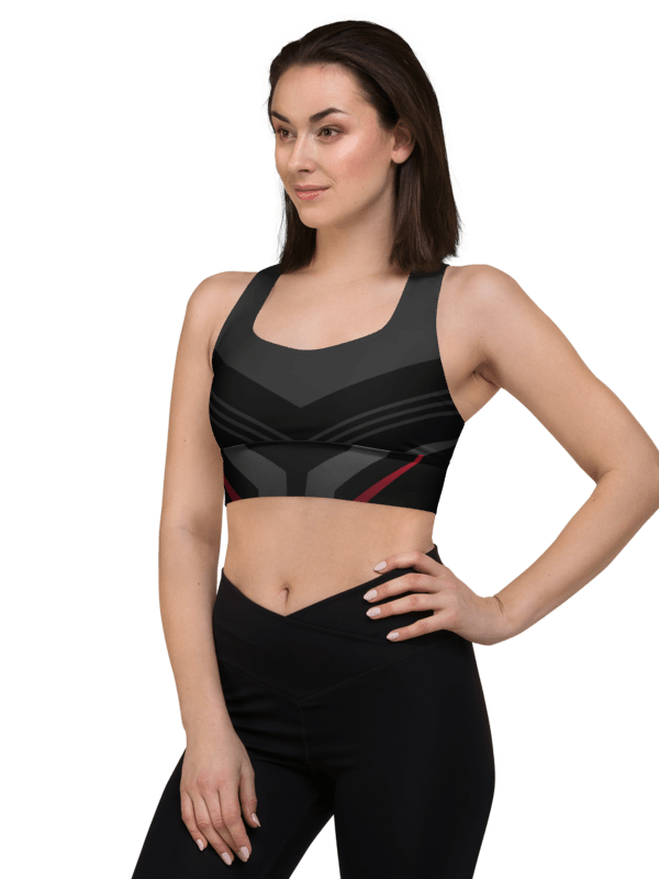 Customizable All-Over Sports Bra product image (1)