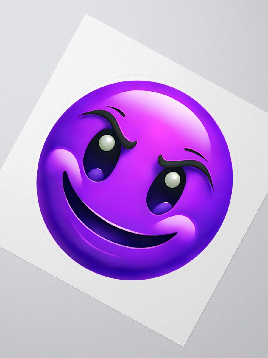 Channel Emote Sticker: Evil Smile product image (3)
