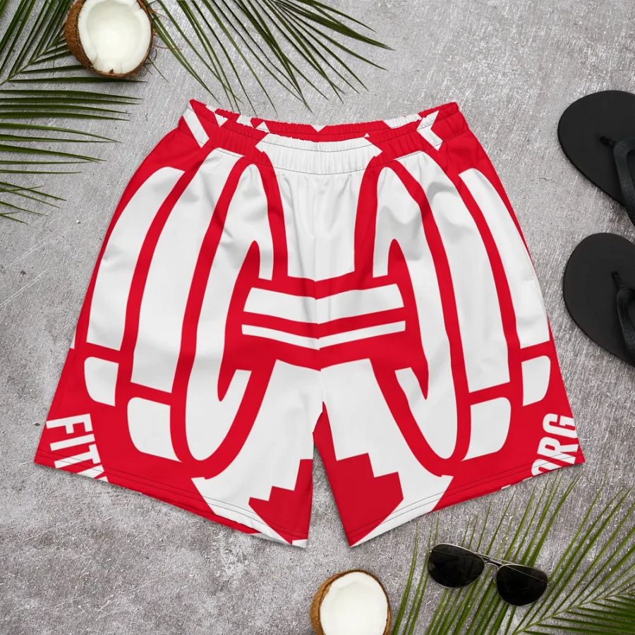 IFBNewsfeed.Org's All-Over Print Athletic Long Shorts product image (10)