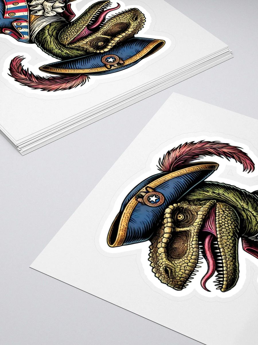 New American Dinosaur Sticker - Lapel Patriot product image (4)