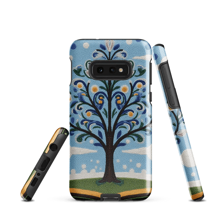 Faux-beaded Swirly Tree Tough Case for Samsung® product image (2)