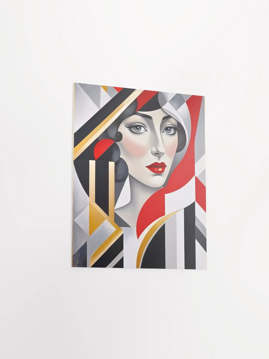 Scarlet Lady - Poster - Small and Standard Sizes - 8x10-11x14-12x16-16x20 Inches product image (3)